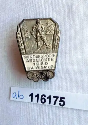 DDR Wintersportabzeichen 1960 SV Wismut (116175)