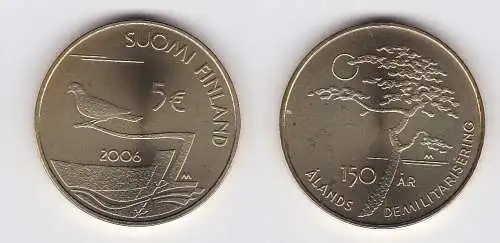 Finnland - 5 Euro Gedenkmünze 2005 - 150 Jahre Entmilitarisierung (131871)