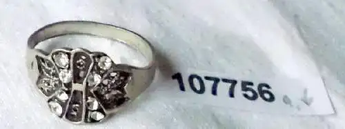 Wundervoller Damen Ring aus 925er Silber mit Durchbruchmuster