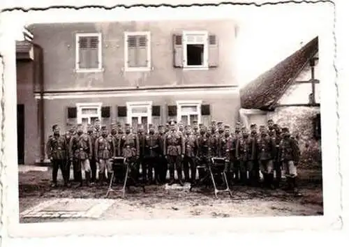 58367 Original Foto Maschinengewehr Kompanie im 2. Weltkrieg