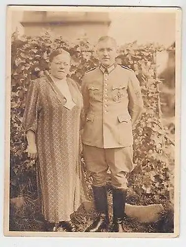 61053 Foto Polizist in Uniform mit Eisernem Kreuz 1. Klasse um 1935