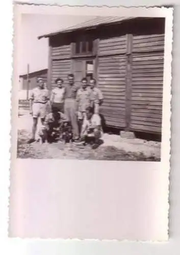 Original Foto Deutsche Soldaten in Tropenuniformen im 2. Weltkrieg