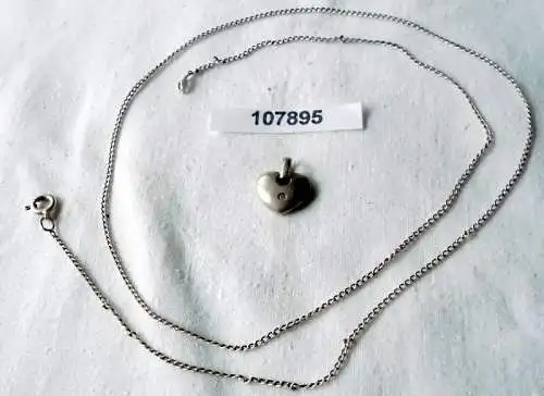 Schöne Kette mit Anhänger Herz aus 925er Silber