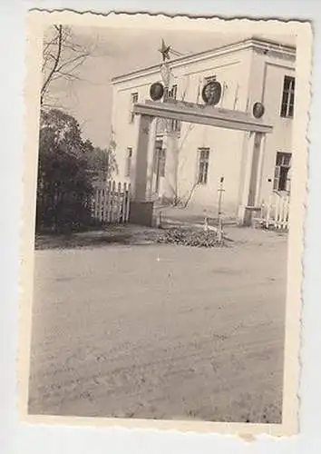 49653 Foto Kommissarschule bei Ostrow Russland im 2. Weltkrieg