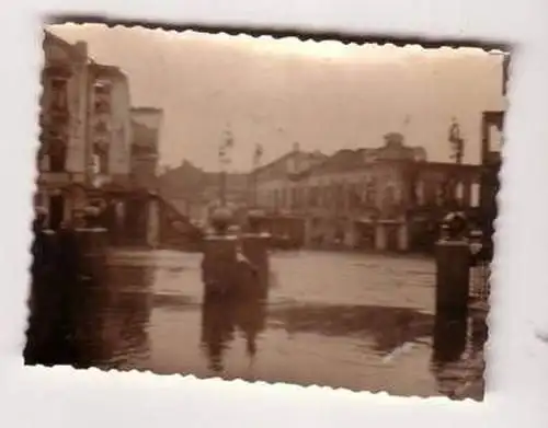 48536 Original Foto Stadtansicht mit Zerstörungen in Witebsk um 1942