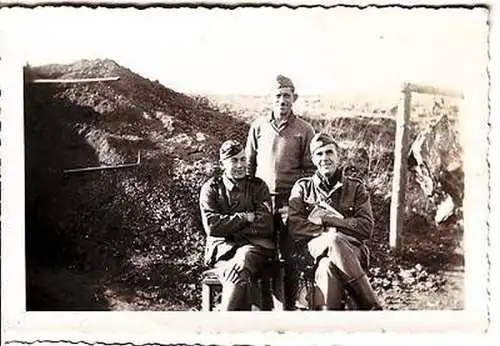 57811 Original Foto Bunker vom Rechnungsführer Russland 2. Weltkrieg