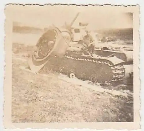 02615 Foto Volltreffer Panzer Russland 1941