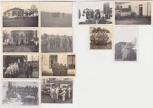 16941/12 Fotos Ausbildung in Cáslav in Böhmen WKII 1940