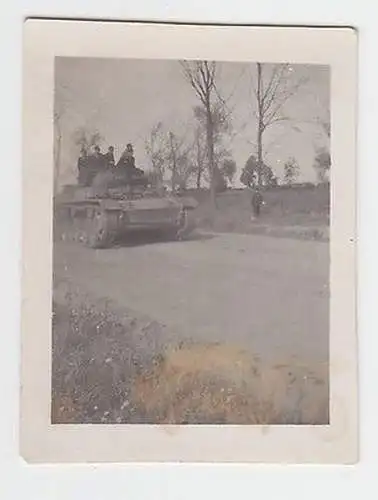 39706 original Foto Deutscher Panzer in Russland im 2. Weltkrieg