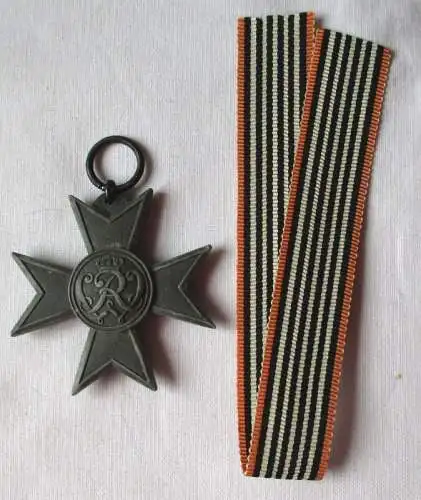 Preussen Kreuz für Kriegshilfsdient 1. Weltkrieg mit Band (109294)