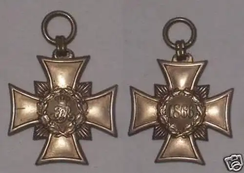 Sachsen Militär Erinnerungskreuz für 1866