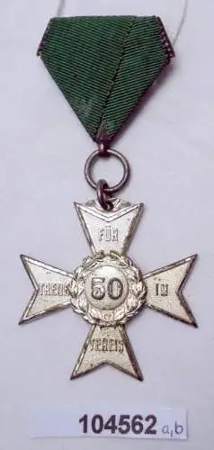 altes Militärvereins Kreuz für 50 Jahre Treue im Verein um 1920