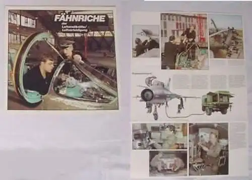 Propaganda Schrift DDR Fähnriche der Luftstreitkräfte