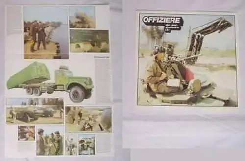 Propaganda Schrift DDR Offiziere der Landstreitkräfte 2