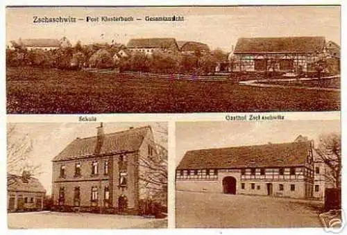 rare Ak Gasthof Zschaschwitz bei Klosterbuch1928