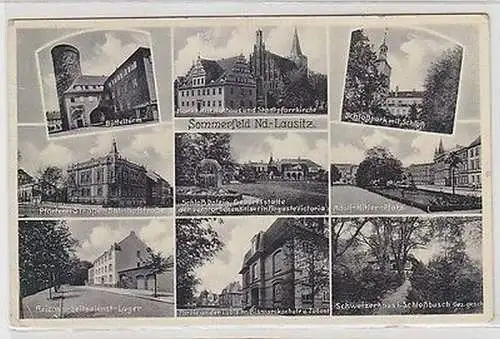 67172 Mehrbild Ak Sommerfeld Niederlausitz Stadtansichten 1939