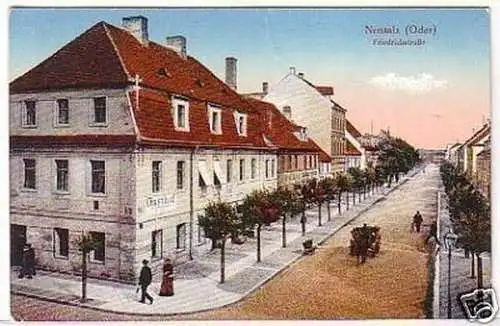 19245 Ak Neusalz an der Oder Friedrichstrasse um 1910