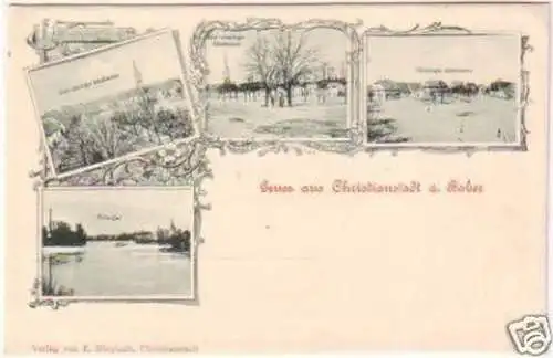 19883 Ak Gruss aus Christianstadt an der Bober um 1910