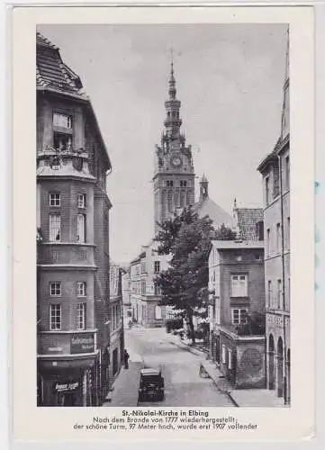 84713 AK Elbing - St. Nikolaikirche, nach dem Brand von 1777 wiederhergestellt