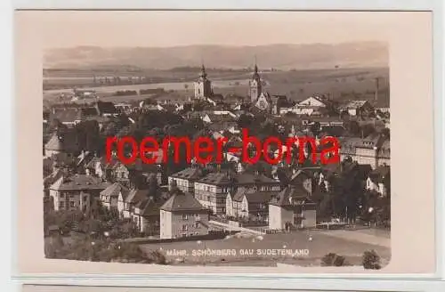 71858 Foto Ak Mähr. Schönberg Gau Sudetenland 1943