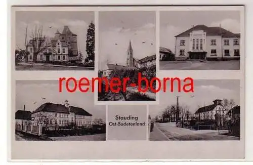 80425 Mehrbild Ak Stauding Ost-Sudetenland um 1940