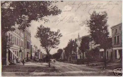 10710 Feldpost Ak Goßlershausen Hauptstrasse 1915