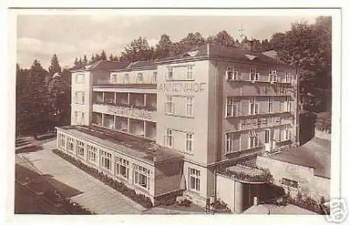 00022 Ak Bad Gräfenberg Priessnitz Haus Annenhof 1942