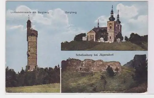 82853 Mehrbild Ak Schellenberg bei Jägerndorf in Schlesien 1927