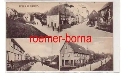 80516 Mehrbild Ak Gruß aus Rusdorf Posada (Bogatynia) 1926