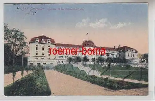 72577 Ak Bad Salzbrunn Kurhaus Hotel Schlesischer Hof 1943