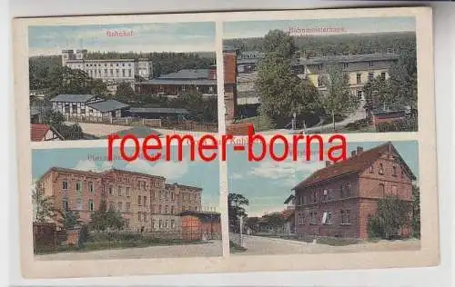 73186 Mehrbild Ak Gruß aus Kohlfurt Wegliniec Bahnhof usw. 1916