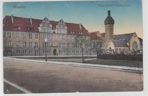 68226 Ak Breslau in Schlesien Technische Hochschule 1914