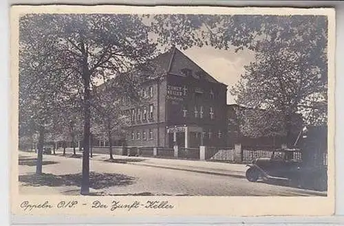 64725 Ak Oppeln Oberschlesien "Der Zunft Keller" 1941