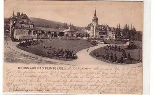 59739 Ak Gruß aus Bad Flinsberg Kurhaus 1903