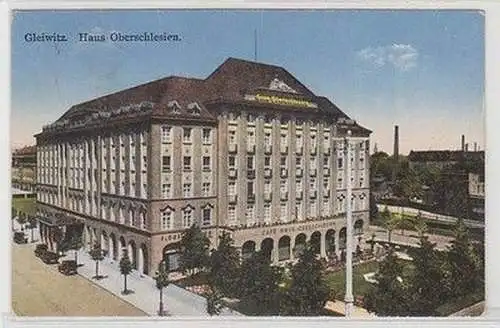 60191 Ak Gleiwitz Haus Oberschlesien 1930