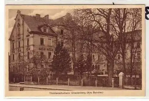 54122 Ak Töchterschulheim Gnadenberg Kreis Bunzlau 1933