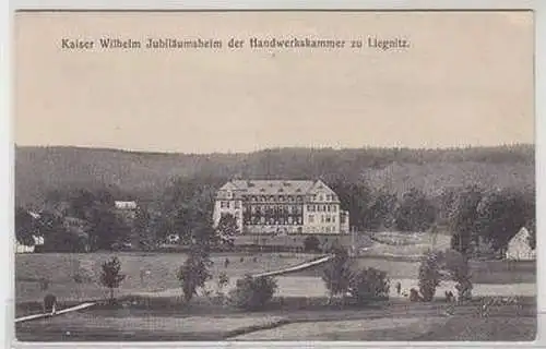 53010 Ak Kaiser Wilhelm Jubiläumsheim der Handwerkskammer zu Liegnitz um 1910