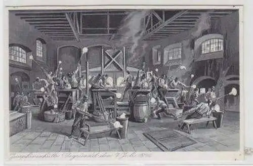 48676 Ak Kunstglasfabrik Josephinenhütte im Rsgb. um 1930