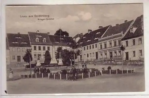 43983 Ak Gruß aus Seidenberg Kriegerdenkmal 1913