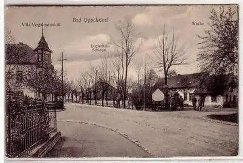 43935 Ak Bad Oppelsdorf Logierhaus usw. um 1910