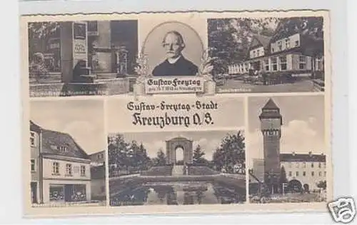 32448 Ak Gustav Freytag Stadt Kreuzburg O.S. um 1940