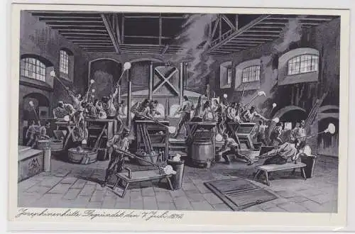 32422 Ak Oberschreiberhau im Riesengebirge Kunstglasfabrik Josephinenhütte 1935