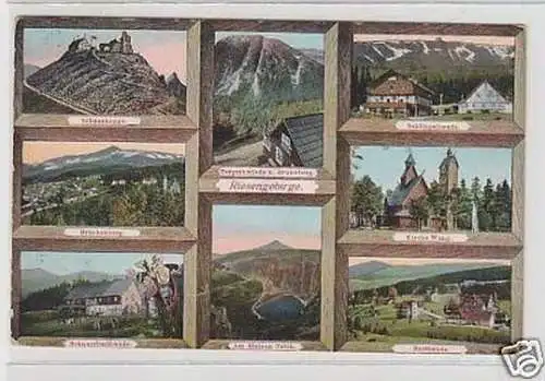 29093 Mehrbild Ak Riesengebirge Brotbaude usw. 1914