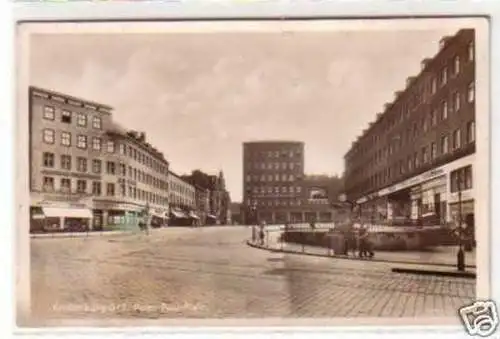 30004 Ak Hindenburg O./ S. Peter Paul Platz um 1940