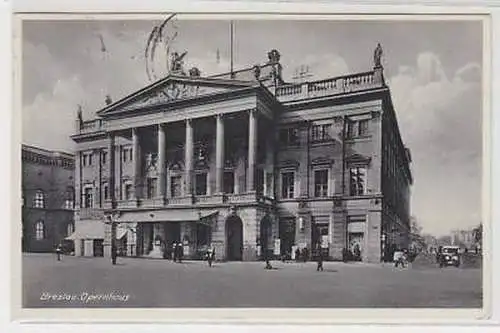 26651 Feldpost Ak Breslau Opernhaus 1939