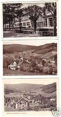 24535/3 Ak Bad Schwarzbach im Isergebirge um 1940