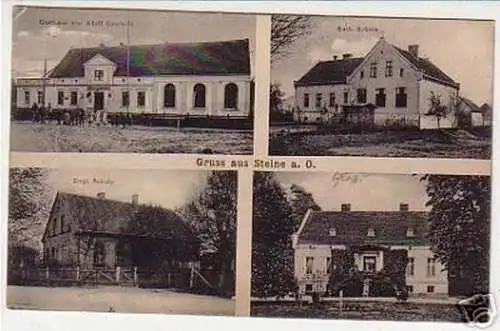 18067 Mehrbild Ak Gruss aus Steine a.O. 1914