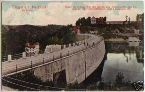 13340 Ak Talsperre bei Marklissa am Queis 1909