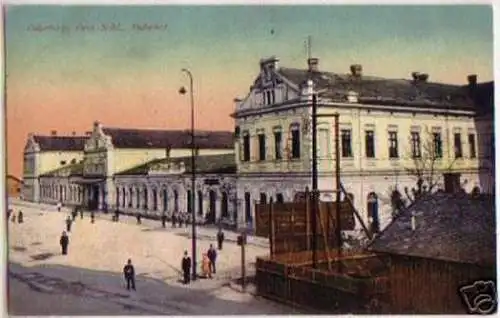 15414 Ak Oderberg Oest.-Schl. Bahnhof um 1910