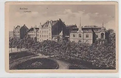 14615 Ak Ratibor (Racibórz) Lyzeum um 1930